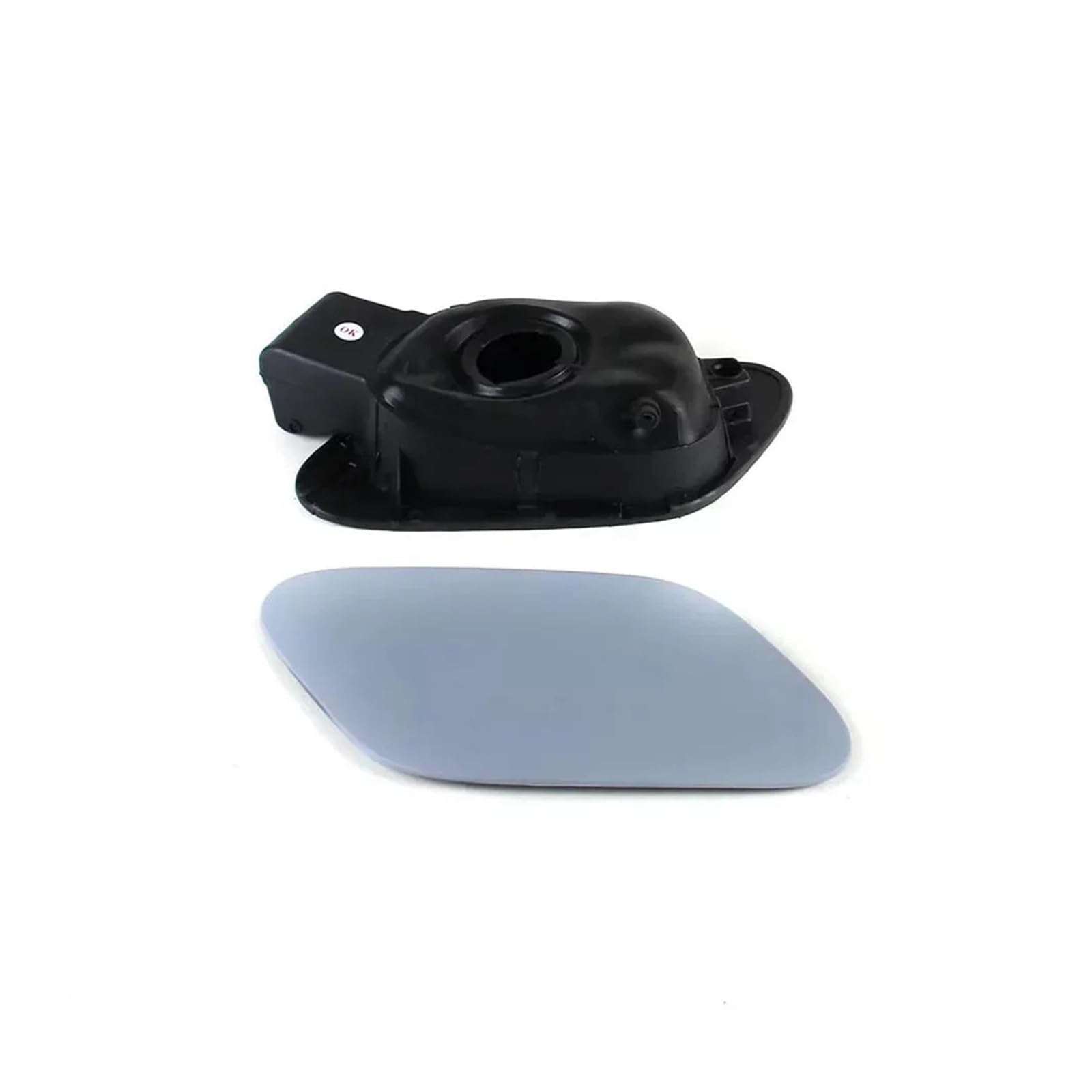 Tapón de gasolina para VW Golf GTI MK7, 1 unidad, ABS negro, tapa de llenado del depósito de combustible, número de pieza OEM 5G0809857. Accesorios para coche.