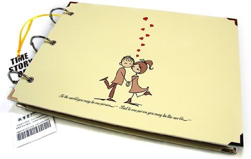 10x7" Scrapbook Diy Photo Album Sweet Couple