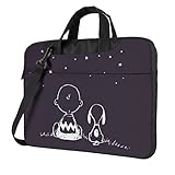スヌーピー パソコンケース 13-15.6インチ 防水 パソコンバッグ 衝撃吸収 ノートパソコン ケース ラップトップ スリーブ バッグ ショルダーストラップ付き PCケース 通勤 通学 パソコン ビジネス 手提げカバン 男女兼用 おしゃれ 軽量コンピューターバッグ 14inch（長38cm*幅28cm） 14inch（長38cm*幅28cm）