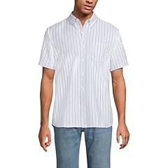 White/Soft French Blue Stripe