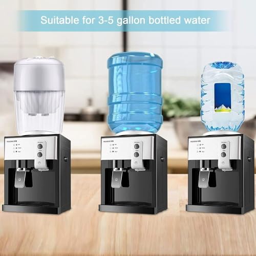 Dozownik wody na blacie Top Load 3 Temp Hot Cold Warm 1-5 Gallon Bottle do Home Office Compact Easy Clean White