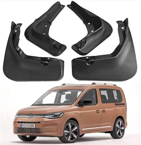 Garde-boue VW Caddy 2004-2015 lot de 4 bavettes contre la rouille