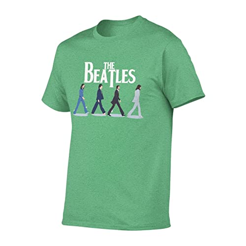 FSIGOM The Beatles T-shirt à manches courtes en coton pour homme, coupe régulière, imprimé graphique, cool et amusant… - Les Beatles, Paul McCartney, John Lennon, RIngo Starr, George Harrison FSIGOM The Beatles T-shirt à manches courtes en coton pour homme, coupe régulière, imprimé graphique, cool et amusant… – Image 3