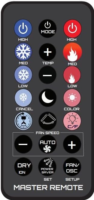 Miniatura 2 de Remoto de sustitución para chimeneas Dimplex