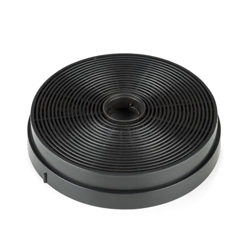 KLARSTEIN Filtre à charbon actif pour hottes Skyfall Smart, pièce de rechange, 2 filtres à charbon actif, mode recirculation, filtre à charbon: 17,5 x 3,5...