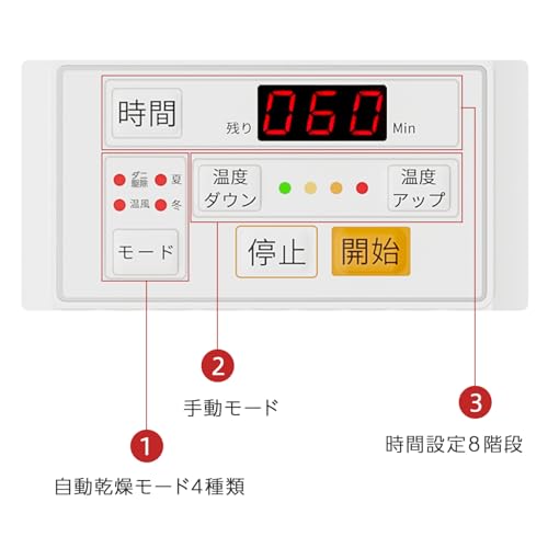Major in life 布団乾燥機 cnw-futondryer01 の商品画像 6