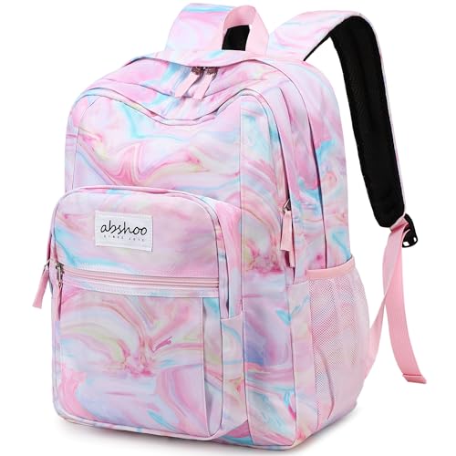 Image of abshoo Classical Basic Tie Dye Womens School Backpack For College Teen Girls Water Resistant Bookbag (Tie Dye)