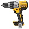 DEWALT 20V MAX XR Cordless Hammer Drill Driver Brushless, Heavy Duty 1/2″, 3-Speed, Tool Only (DCD996B)