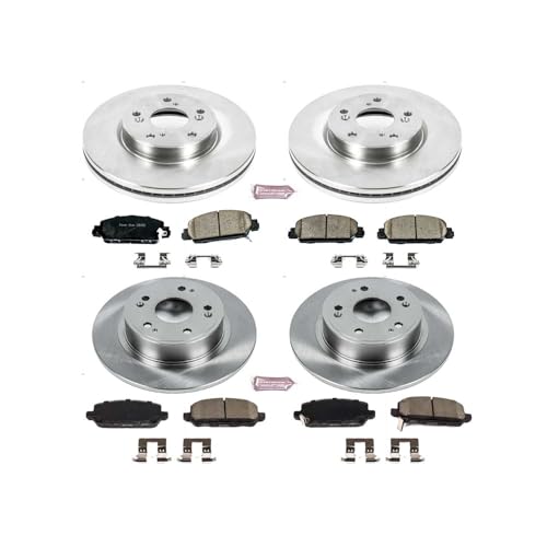 Power Stop KOE7349 Autospecialty Front and Rear Replacement Brake Kit-OE Brake Rotors & Ceramic Brake Pads For Honda HR-V 2016-2022 [Model Specific] - Thumbnail 2