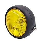 Faro LED para motocicleta de 16,5 cm compatible con Cafe Racer y Bobber.