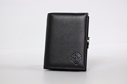 SNAP CLOSURE GENUINE LEATHER WALLET brown WOMEN 2044