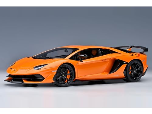 Lambo SVJ Arancio Atlas Pearl Orange Autoart Modelo a Escala 1:18