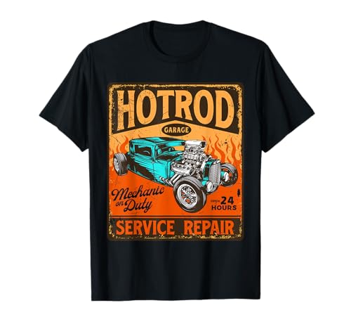 Garaje Hot Rod Camiseta