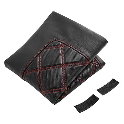 Cubierta de tapa de baúl para modelos Harley Touring Road King Street Glide Road Glide Electra Glide Ultra Classic 2014-2023, costura roja miniatura 5