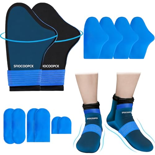 Chemo-Kältehandschuhe & -Socken für Chemotherapie Kühlhandschuhe & Kühlsocken Essentials für Damen & Herren Schmerzlinderung bei Plantarfasziitis Karpaltunnel Arthritis Schwarz Größe L