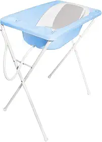 Galzerano Banheira Bebe Plastica Acqua Trio Azul Azulpastel