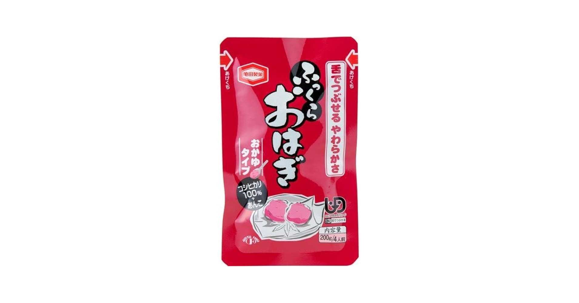 Amazon | フードケア 亀田 ふっくらおはぎ おかゆタイプ 200g