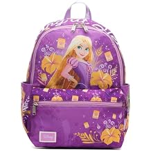 Wondapop Disney Tangled Rapunzel Strong at Heart 13" Deluxe Nylon Mini Backpack
