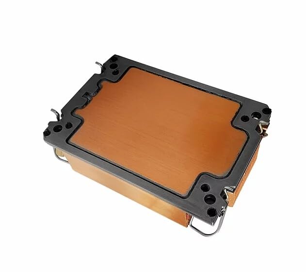 N10 1U Passive Server Heatsink Full Copper VC Vapor Chamber LGA4189 Socket P4/P5 205W TDP for Intel Xeon Servers