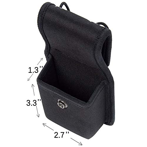 Image of LUITON Radio Holder Radio Holster Baofeng Case Two Way Radio Pouch for Walkie Talkies Nylon Holster for Motorola Kenwood Icom HYT Arcshell Baofeng UV5R UV82 888S F8HP Retevis(2 Pack)