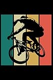  BMX Vintage Retro Bar Turn 180 360: DIN A5 Liniert 120 Seiten / 60 Blätter Notizbuch Notizheft Notiz-Block Fahrrad BMX Motive & Geschenke