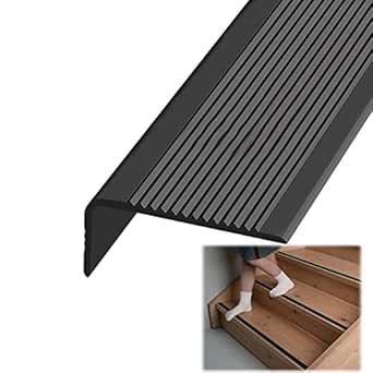 Spurtar Set van 3 traptreden van synthetisch rubber, 76 x 25 cm