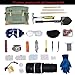 55 pieces geology rock pick hammer kit Set,for Hounding,Gold Mining & Prospecting Equipment,including an all Steel with Pointed Tip,3-Pieces Heavy Duty Chisel SetWait xxttww-00897790-000