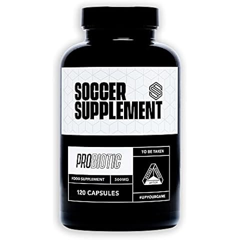 PROBIOTIC Capsules - by Soccer Supplement - Probiotic and Prebiotic Blend, Used by Professional Footballers,10 Billion Friendly Bacteria per Capsule, Informed Sport Tested Cover