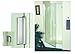 C.R. LAURENCE HDK64BA CRL Brite Anodized 64" High Frameless KD Door Kit Hinge for 1/4" Glass
