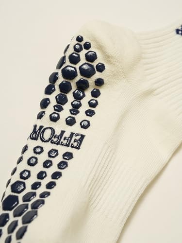 Image of Shapes Studio Half Calf Grip Socks, Cute Fruit Pilates Socks, Ruffle Socks, Non-Slip for Barre Yoga