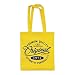 Produktbild MDMA Shopper Cotton Bag Original Since 1971 Handwriting Premium Quality Textil yellow/Motiv violett - 42 x 38 cm