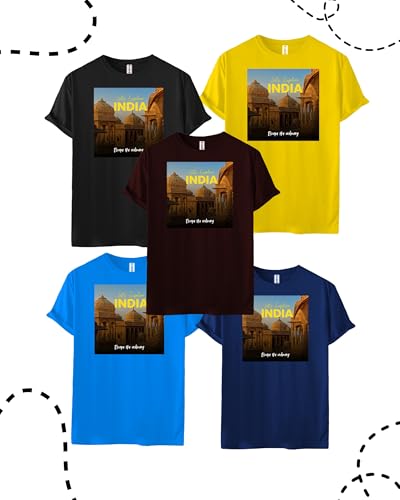 Image of Khakey New Cotton Half Sleeves Round Neck Tshirt for Boys Summer Drop Tshirt Collection Boy