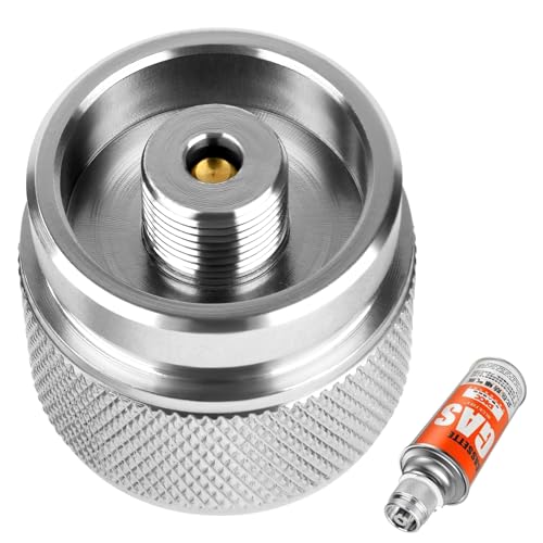 Adiwo Gas Can Refill Adapter,Camping Cartridge Vent Valve,butane gas refill adapter for Outdoor Camping