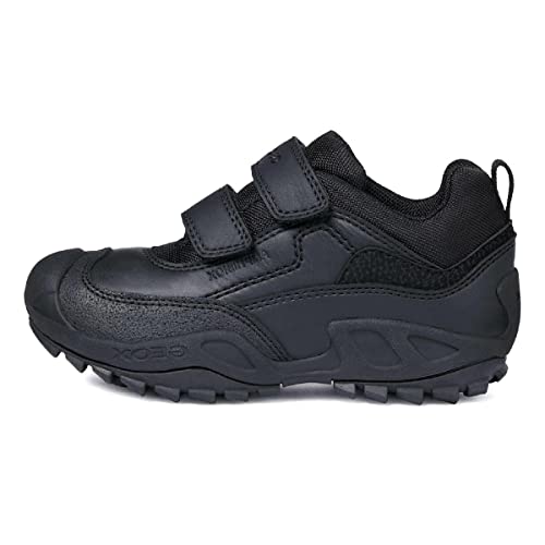 Geox J New Savage Boy B A, Zapatos para Niño, Negro (Black), 35 EU