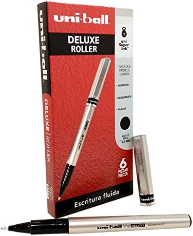 Bolígrafo Uniball 801428 1 Mm - Negro