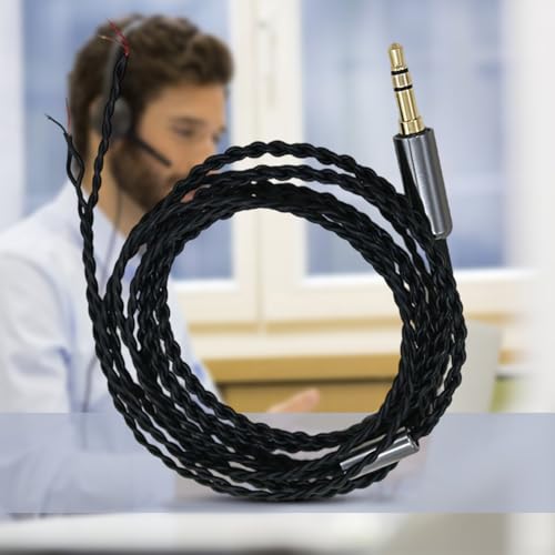 Conector Plug 3.5mm macho a cable abierto para auriculares miniatura 3