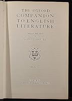 Oxford Companion to English (3rd Ed) Literature, Third Edition B00KIYWLOG Book Cover