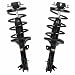 Front Pair Complete Quick Struts Shock Coil Spring Assembly Kit for 2001 2002 2003 2004 2005 2006 Hyundai Santa Fe