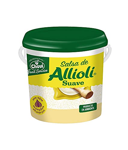 SALSA DE ALLIOLI SUAVE CHOVI CUBO 2 KG