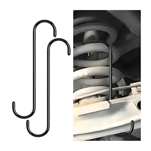 Ywdiml Car Brake Caliper Hanger Hooks, 2PCS Durable Vehicle Brake Caliper Tool with Rubber Tips, Automotive Braking Bearing Axle Suspension Work...