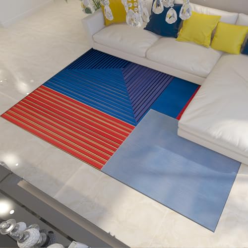 Tapis Noël vert foncé antidérapant rectangulaire 140x200cm pour salon - 2