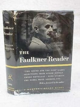 Hardcover THE WILLIAM FAULKNER READER 1961 The Modern Library Giant #G82 HC/DJ Book