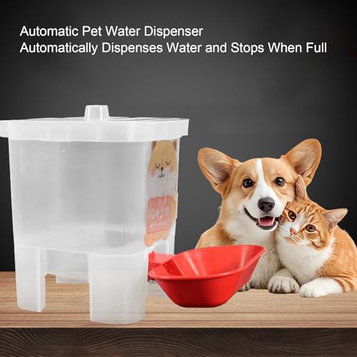 Dispensador automático de agua para mascotas sin electricidad miniatura 4