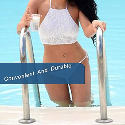 Corrimão Corrimão de piscina de aço inoxidável 304, alças de segurança à prova de ferrugem para grad