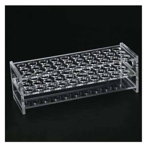 Support verre organique tubes 13 mm pour organiser sans risque de casse