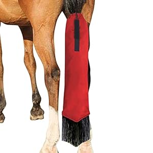 fajia Zaarftassen voor paarden, anti-vuile dierenstaart-zakbescherming, waterdichte tassen, anti-vuile gevlochten paardenstaart-beschermhoezen accessoires