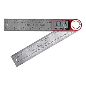 Digital Protractor, Digital Angle Finder Electronic Screen for Construction for Woodworking for Engineering Fields(200mm)