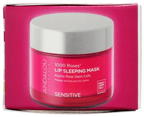Andalou Naturals Lip Sleeping Mask with Rose Stem Cells, 0.42 oz — view 5