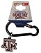 NCAA Texas A & M Aggies PVC Carabiner Keychain