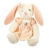 Lapin en peluche : un ornement en peluche de lapin pour canapé, salon, , etc., il a un joli look et une large gamme d'utilisations, en peluche de lapin en peluche